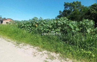 Terreno com 774 m² linear, portal dos cajueiros,  a venda por r$ 135.000 - maricá - rj