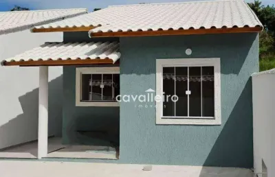Casa com 2 dormitórios à venda, 62 m² por r$ 300.000,00 - bambuí - maricá/rj