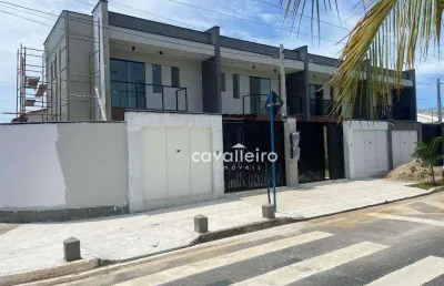 Casa duplex com 2 dormitórios à venda, 80 m² por r$ 500.000 - jardim atlântico central (itaipuaçu) - maricá/rj