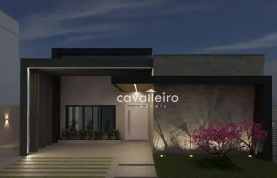 Casa em condomínio fechado, 3 quartos sendo 1 suíte, com 140 m², à venda por r$ 700.000 , inoã - maricá/ rj