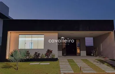 Casa condomínio alphaville 2, com 3 dormitórios, 2 suítes,  198 m² por r$ 1.500.000 - maricá/rj