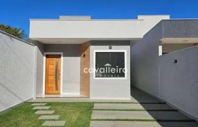 Casa com 2 dormitórios à venda, 73 m² por r$ 450.000,00 - barroco (itaipuaçu) - maricá/rj