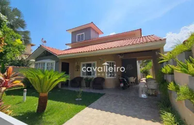 Casa condomínio bosque de itabeba, com 4 quartos, 2 suítes, piscina, área gourmet, à venda, 251 m² por r$ 1.800.000 - são josé de imbassai - maricá/rj