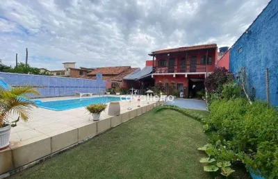Casa com 5 dormitórios à venda, 345 m²- jardim atlântico leste (itaipuaçu) - maricá/rj