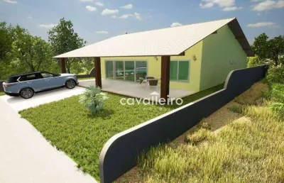Casa de 210 m² com 3 suítes, sendo 2 delas master à venda em condomínio em ubatiba - maricá/rj