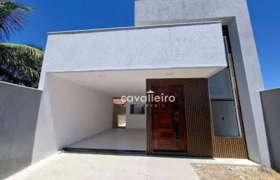 Casa em estilo comptemporâneo pertinho da rodovia no raphaville-maricá