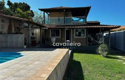 Casa com 4 dormitórios à venda, 174 m² por r$ 690.000,00 - jardim atlântico leste (itaipuaçu) - maricá/rj