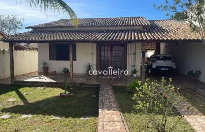 Casa com 2 quartos, sendo 1 suíte, com 188 m², à venda por r$ 620.000 - jardim atlântico leste (itaipuaçu) - maricá/rj