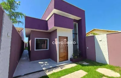 Casa com 3 dormitórios à venda, 88 m² por r$ 580.000,00 - jardim atlântico leste (itaipuaçu) - maricá/rj