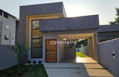 Casa com 2 quartos, sendo 1 suíte, à venda, 81 m² por r$ 440.000 - maricá/rj
