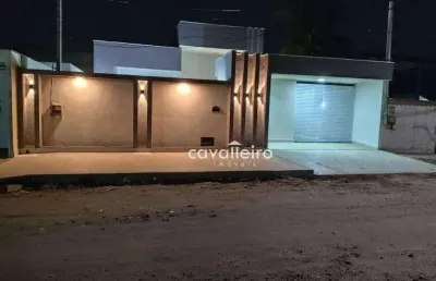Casa com 3 dormitórios à venda, 131 m² por r$ 890.000,00 - jardim atlântico oeste (itaipuaçu) - maricá/rj