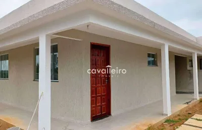 Casa com 2 quartos, sendo 1 suíte, com 75 m²,  à venda por r$ 310.000  - são josé do imbassaí - maricá/rj
