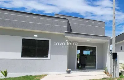 Casa com 2 dormitórios à venda, 65 m² por r$ 370.000,00 - caxito - maricá/rj