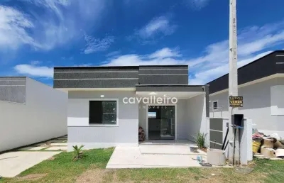 Casa com 2 dormitórios à venda, 65 m² por r$ 370.000,00 - caxito pequeno - maricá/rj