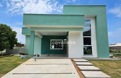 Casa com 3 dormitórios à venda, 123 m² por r$ 650.000,00 - são josé de imbassai - maricá/rj