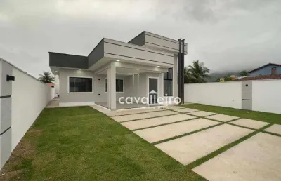 Casa com 3 dormitórios à venda, 113 m² - jardim atlântico central (itaipuaçu) - maricá/rj