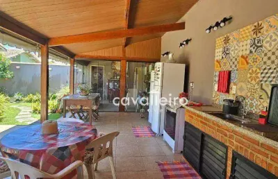 Casa com 4 dormitórios à venda, 163 m² por r$ 580.000,00 - cajueiros (itaipuaçu) - maricá/rj