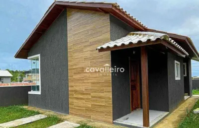 Casa condomínio vitória dos anjoscom 2 dormitórios à venda, 67 m² por r$ 370.000 - caxito - maricá/rj
