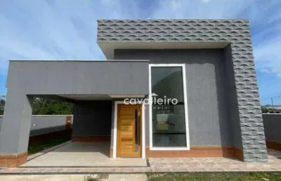 Casa com 3 dormitórios à venda, 111 m² por r$ 520.000,00 - jardim atlântico central (itaipuaçu) - maricá/rj