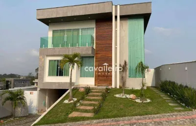 Casa com 5 quartos, 3 suítes com closet à venda, 317 m² por r$ 1.700.000 - condomínio solaris (itaipuaçu) - maricá/rj