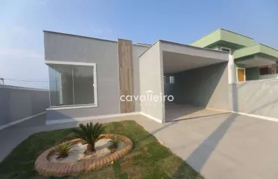 Casa linear em condomínio próximo ao centro de marica!!!!!