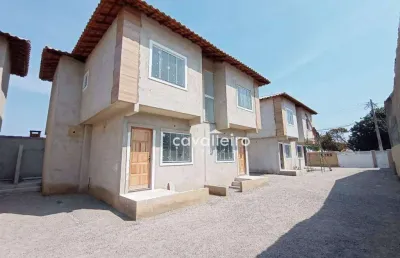 Casa duplex com 2 dormitórios à venda, 80 m² por r$ 310.000 - itaipuaçu - maricá/rj