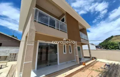 Casa duplex com 2 dormitórios à venda, 74 m² por r$ 380.000 - ponta grossa - maricá/rj