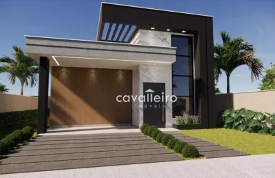 Casa com 3 dormitórios à venda, 120 m² por r$ 850.000,00 - cajueiros (itaipuaçu) - maricá/rj