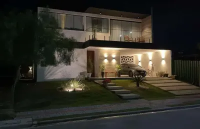 Alphaville maricá - casa com 4 dormitórios à venda, 290 m² por r$ 1.690.000 - inoah - maricá/rj