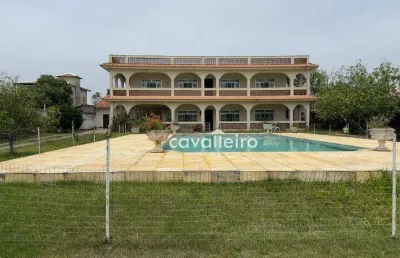 Casa com 7 dormitórios à venda, 519 m² - jardim atlântico leste - maricá/rj