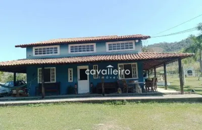 Chácara à venda, 14536 m² por r$ 950.000,00 - ubatiba - maricá/rj