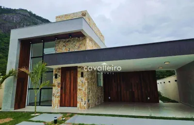 Casa alphaville 2,  com 3 dormitórios à venda, 172 m² por r$ 995.000 - inoã - maricá/rj