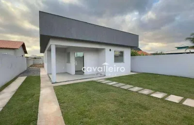 Casa com 3 dormitórios à venda, 98 m²  jardim atlântico central (itaipuaçu) - maricá/rj