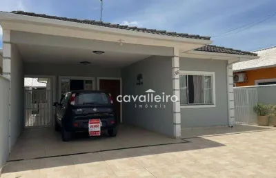 Casa com 3 dormitórios à venda, 99 m² - cajueiros (itaipuaçu) - maricá/rj