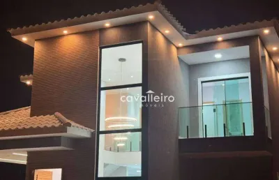 Casa em alto padrão no condomínio jardim ubá- maricá