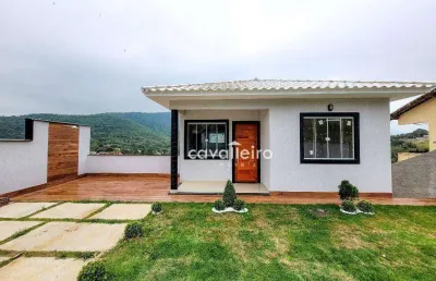 Casa com 2 dormitórios à venda, 90 m² por r$ 450.000,00 - jacaroá - maricá/rj