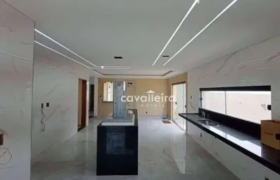 Casa com 3 dormitórios à venda, 295 m² - cajueiros (itaipuaçu) - maricá/rj