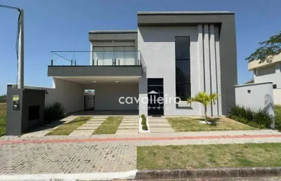 Casa de alto padrão no cond. solaris - 3 suítes, área gourmet, hidro, piscina e energia solarrj