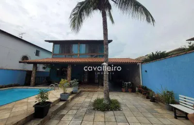 Casa com 6 dormitórios à venda, 268 m² por r$ 1.300.000,00 - centro - maricá/rj