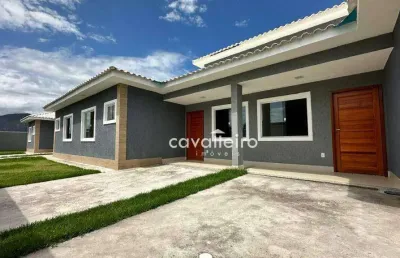 Casa com 2 dormitórios à venda, 55 m² por r$ 325.000,00 - jardim atlântico leste (itaipuaçu) - maricá/rj