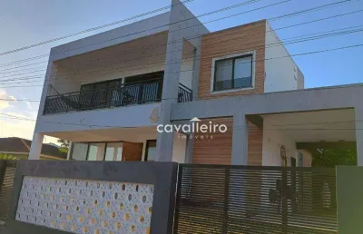 Casa duplex em condomínio fechado, à venda por r$ 590.000 , maricá / rj