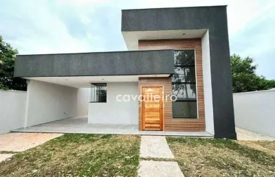Casa com 3 dormitórios à venda, 112 m² - jardim atlântico leste (itaipuaçu) - maricá/rj