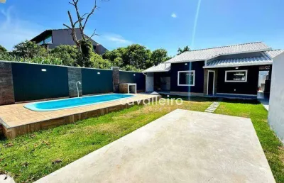 Casa com 3 dormitórios à venda, 130 m²  jardim atlântico oeste (itaipuaçu) - maricá/rj