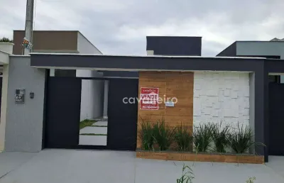 Linda casa com 2 dormitórios à venda, 83 m² por r$ 500.000 - inoã - maricá/rj