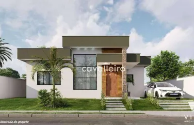 Casa com 3 dormitórios à venda, 92 m² por r$ 420.000,00 - bambuí - maricá/rj