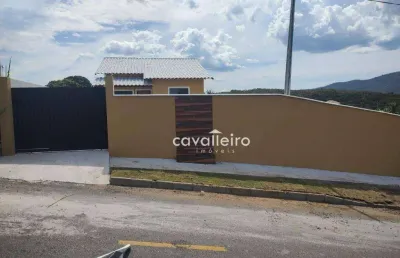 Casa com 2 dormitórios à venda, 85 m² por r$ 320.000,00 - bambuí - maricá/rj