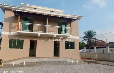 Casa com 2 dormitórios à venda, 86 m² por r$ 385.000,00 - condado de maricá - maricá/rj