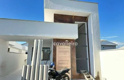 Casa com 3 dormitórios à venda, 100 m² itaipuaçu - maricá/rj