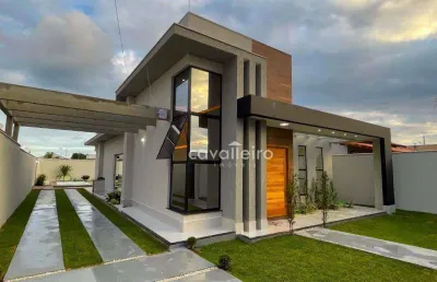 Casa com piscina no jardim atlântico leste, itaipuaçu - 3 quartos, 1 suíte r$850.000
