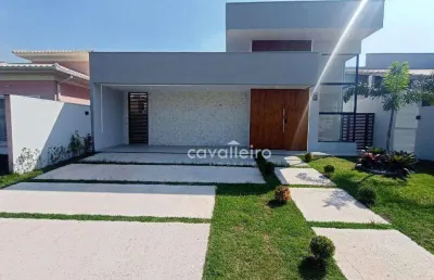 Casa com 3 dormitórios à venda - cajueiros (itaipuaçu) - maricá/rj